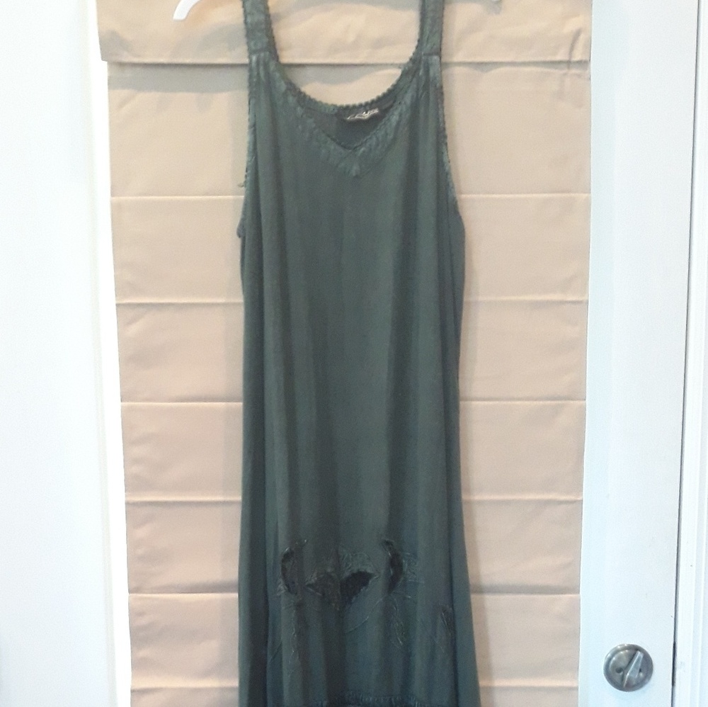 Vintage Hippie, Gypsy, boho Style Dress Flowy